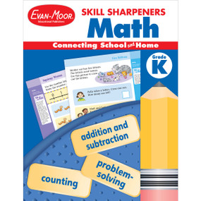Skill Sharpeners: Math, Grade K by Evan-Moor Educational Publishers, 9781629389851