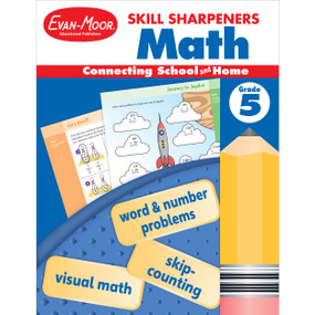 Skill Sharpeners: Math, Grade 5 by Evan-Moor Educational Publishers, 9781629389905