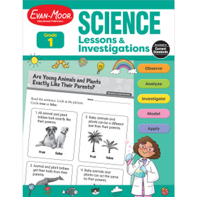 Science Lessons And Investigations, Grade 1 by Evan-Moor Educational Publishers, 9781645140030