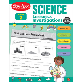 Science Lessons And Investigations, Grade 2 by Evan-Moor Educational Publishers, 9781645140047