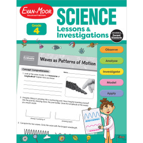 Science Lessons And Investigations, Grade 4 by Evan-Moor Educational Publishers, 9781645140061