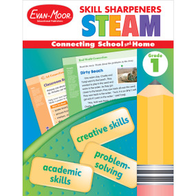 Skill Sharpeners: Steam, Grade 1 by Evan-Moor Educational Publishers, 9781645140801
