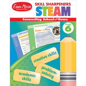 Skill Sharpeners: Steam, Grade 6 by Evan-Moor Educational Publishers, 9781645140856