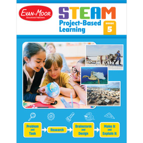 Steam Project-Based Learning, Grade 5 by Evan-Moor Educational Publishers, 9781645141914