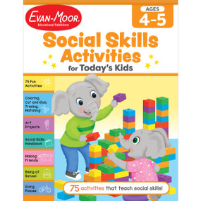 Social Skills Activities For Today'S Kids, Ages 4-5 by Evan-Moor Educational Publishers, 9781645143246
