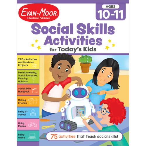 Social Skills Activities For Today'S Kids, Ages 10-11 by Evan-Moor Educational Publishers, 9781645143277