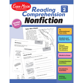 Reading Comprehension, Nonfiction, Grade 2 by Evan-Moor Educational Publishers, 9781645143352