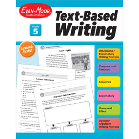 Text Based Writing, Grade 5 by Evan-Moor Educational Publishers, 9781645143550