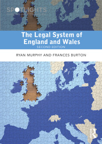 The Legal System of England and Wales by Ryan Murphy, Frances Burton, 9781032641805