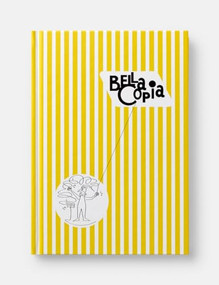 Bella Copia Yellow Midsized Blank Notebook by PdiPigna, 8005235199569