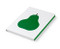 Enzo Mari La Pera Midsized Lined Notebook by Enzo Mari, 8005235199651