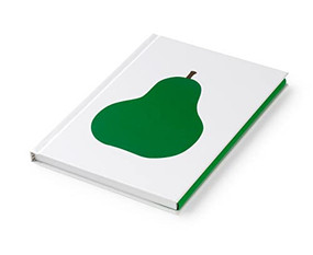 Enzo Mari La Pera Midsized Lined Notebook by Enzo Mari, 8005235199651