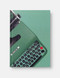 Olivetti Green Midsized Lined Notebook by PdiPigna, 8005235199750
