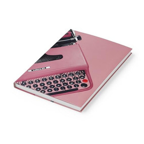 Olivetti Pink Midsized Blank Notebook - 8005235199989 by PdiPigna