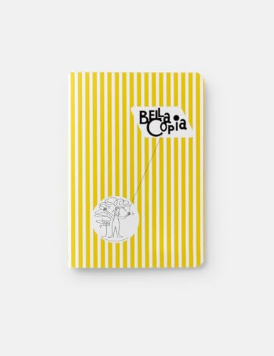 Bella Copia Yellow Midsized Sewn Lined Notebook by PdiPigna, 8005235200135
