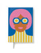 Olimpia Zagnoli Blue Midsized Lined Notebook - 8005235205291 by Olimpia Zagnoli, 8005235205291