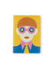 Olimpia Zagnoli Yellow Midsized Sewn Lined Notebook by Olimpia Zagnoli, 8005235205406