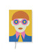 Olimpia Zagnoli Yellow Small Blank Notebook by Olimpia Zagnoli, 8005235205888
