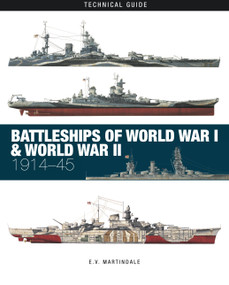 Battleships of World War I & World War II by E V Martindale, 9781838862947