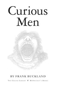 Curious Men by Frank Buckland, 9781934781203
