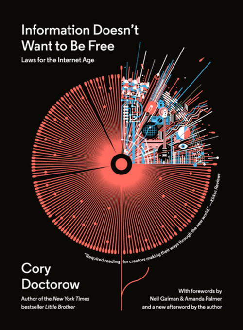 Information Doesn't Want to Be Free (Laws for the Internet Age) by Cory Doctorow, Neil Gaiman, Amanda Palmer, 9781940450469
