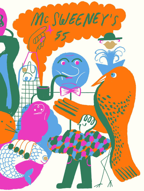 McSweeney's Issue 55 (McSweeney's Quarterly Concern) by Claire Boyle, Dave Eggers, Alexander Chee, Laura van den Berg, Jack Pendarvis, R.O. Kwon, Raven Leilani, Lisa Taddeo, Stephen Dixon, Gordon Lish, 9781944211660