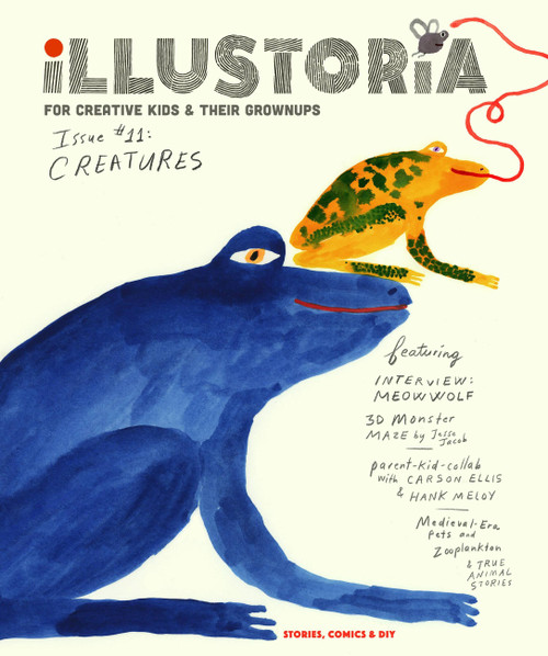 Illustoria: For Creative Kids and Their Grownups (Issue 15: Big & Small: Stories, Comics, DIY) - 9781944211806 by Elizabeth Haidle, Joanne Chan, 9781944211806