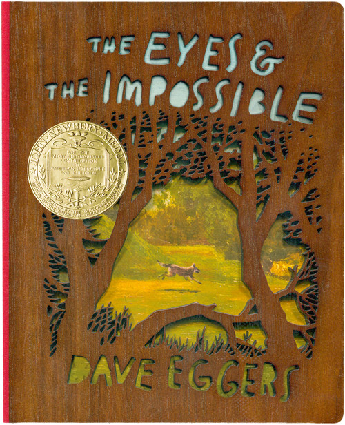 The Eyes and the Impossible ((Newbery Medal Winner) Deluxe Wood-Bound Edition) by Dave Eggers, Shawn Harris, 9781952119453
