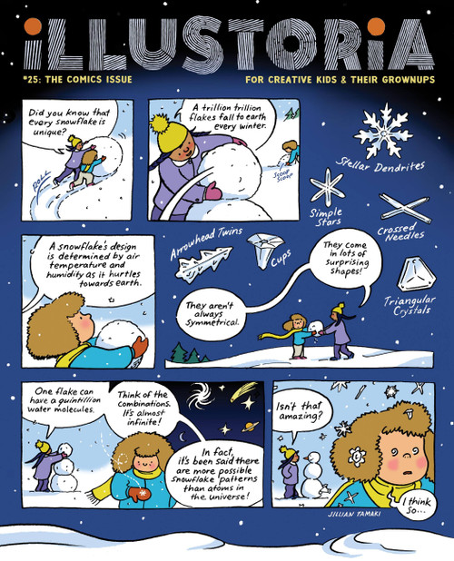 Illustoria: Comics (Issue #25: Stories, Comics, DIY, For Creative Kids and Their Grownups) by Elizabeth Haidle, Joanne Chan, 9781963270167