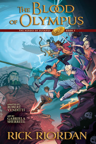 Heroes of Olympus, The, Book Five: The Blood of Olympus, The Graphic Novel by Rick Riordan, Robert Venditti, Gabriela Sherrell, 9781368092401