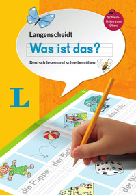 Langenscheidt "Was ist das? - Deutsch lesen und schreiben üben"(Langenscheidt "What is that? - Practice reading and writing German") by Hans-Jurgen Feldhaus, Langenscheidt Editorial Team, 9783125140783