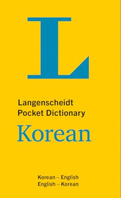 Langenscheidt Pocket Dictionary Korean (Korean-English/English-Korean) by Langenscheidt Editorial Team, 9783125144590