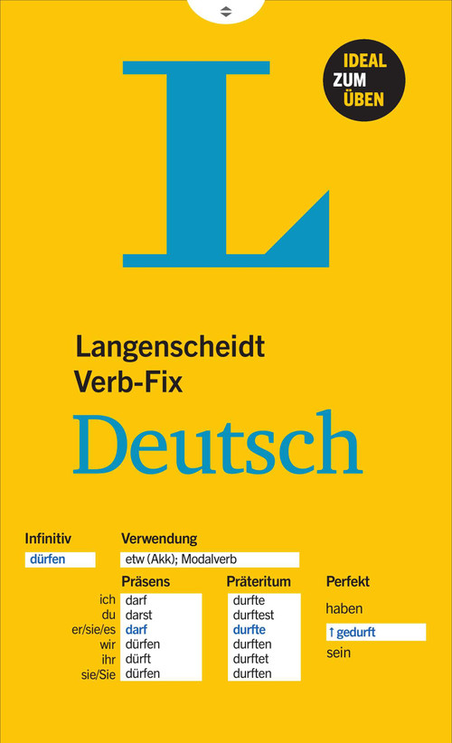 Langenscheidt Verb-Fix Deutsch (Langenscheidt German Verb-Fix) (Deutsche Verben auf einen Blick - Ideal zum Üben) by Langenscheidt Editorial Team, 9783125630901