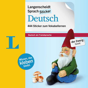 Langenscheidt Sprachsticker Deutsch (Langenscheidt Language Stickers German) (444 Sticker zum Vokabellernen) by Langenscheidt Editorial Team, 9783125633513