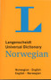 Langenscheidt Universal Dictionary Norwegian by Langenscheidt Editorial Staff, 9783126140157