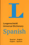 Langenscheidt Universal Dictionary Spanish by Langenscheidt Editorial Staff, 9783126140164