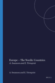 Europe - The Nordic Countries by A. Swanson, B. Törnqvist, 9789042003163