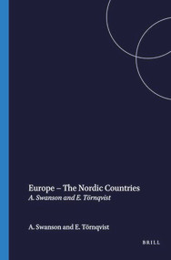 Europe - The Nordic Countries by A. Swanson, B. Törnqvist, 9789042003163