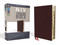 NIV, Thinline Reference Bible (Deep Study at a Portable Size), Bonded Leather, Burgundy, Red Letter, Thumb Indexed, Comfort Print by Zondervan, 9780310449645