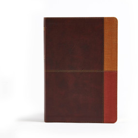 NIV Rainbow Study Bible, Cocoa/Terra Cotta/Ochre LeatherTouch, Indexed by Holman Bible Staff, 9781433646126