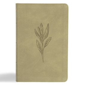KJV Thinline Bible, Sage SuedeSoft LeatherTouch by Holman Bible Publishers, 9798384533641