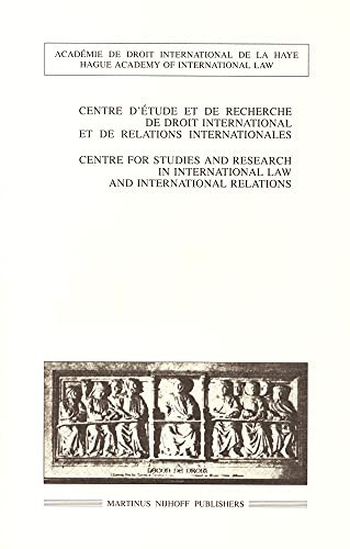 La dette extérieure / The External Debt by Centre d'Etude et de Recherche de Droit, 9780792322498