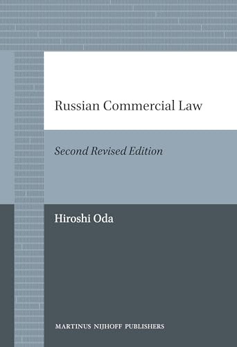 Russian Commercial Law (Second Edition) by Hiroshi Oda, 9789004226807