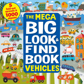 Mega Big Look and Find Vehicles by Inna Anikeeva, Clever Publishing, 9781954738249