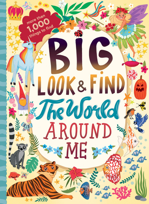 Big Look & Find: The World Around Me by Anastasia Druzhininskaya, Clever Publishing, 9798888671764