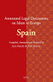 Annotated Legal Documents on Islam in Europe: Spain by Juan Ferreiro, Jordi Moreras, 9789004378278