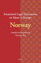 Annotated Legal Documents on Islam in Europe: Norway by Marianne Bøe, 9789004379428