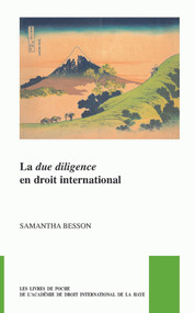 La due diligence en droit international (French Edition) by Samantha Besson, 9789004466265