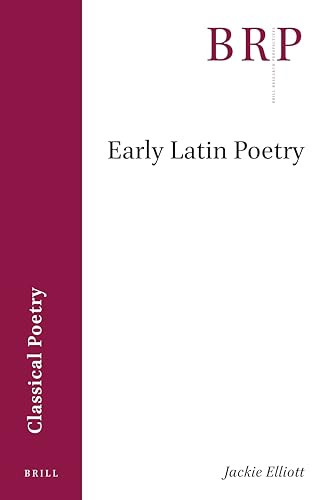 Early Latin Poetry by Jackie Elliott, 9789004518261