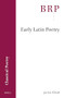Early Latin Poetry by Jackie Elliott, 9789004518261